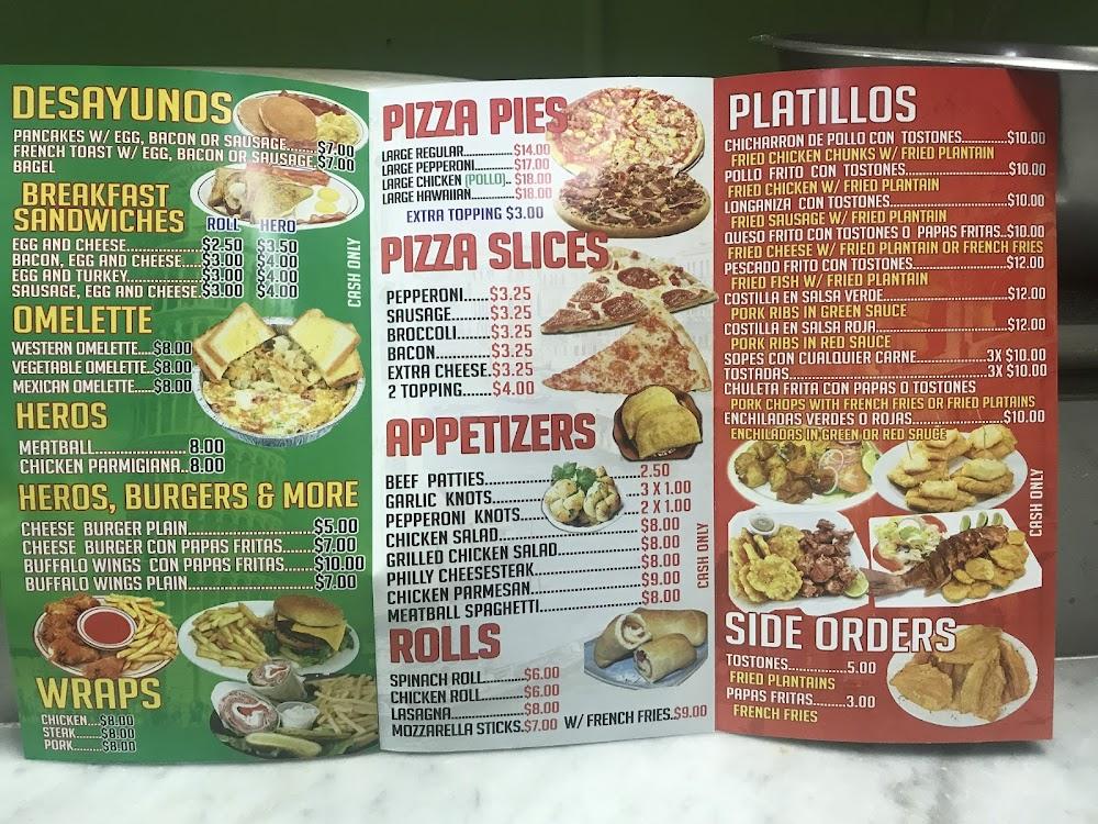Delicious Pizza Cafe Rest. Menu image 1